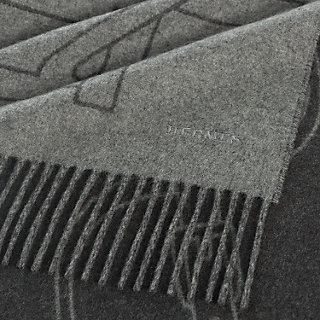 Mors a Jouets scarf - Grey | Hermès Canada